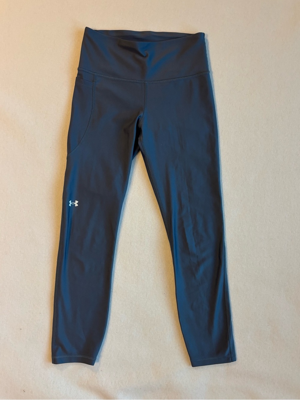 blue Under Armour athletic leggings - size S
